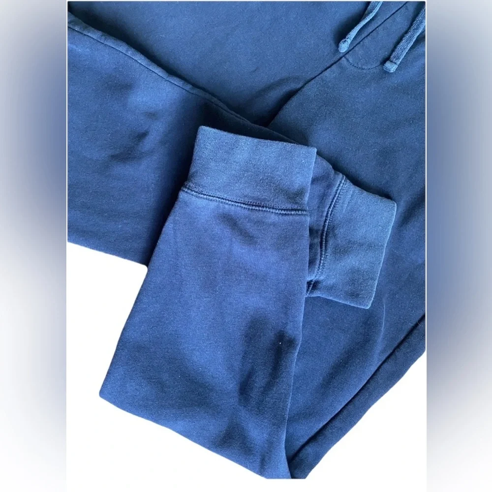 GAP men’s Navy Blue Logo Jogger Pants M - Picture 4 of 7